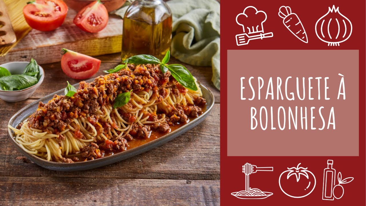 Esparguete à bolonhesa (receita rápida e fácil)