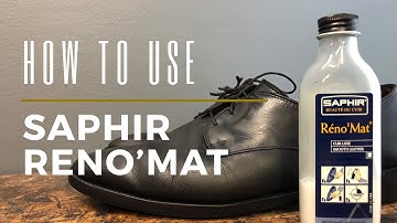 How to Use Saphir Reno