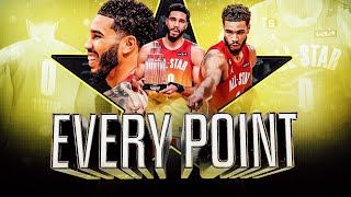 EVERY POINT From Jayson Tatum’s  #NBAAllStar Record-Setting Night -55 PTS