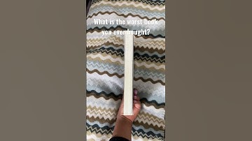 Thumbnail of The worst book I ever bought #bookshorts #shorts #booktok