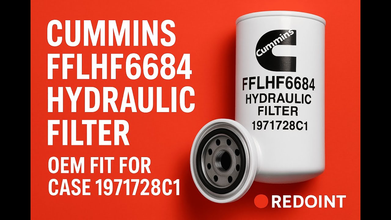Cummins FFLHF6684 Hydraulic Filter | OEM Fit for CASE 1971728C1