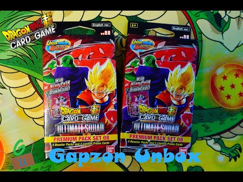 Dragon Ball Super Card Game: Ultimate Squad Premium Pack Set 08