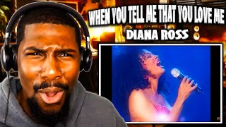 SO EFFORTLESS!! | When You Tell Me That You Love Me - Diana Ross (Reaction)