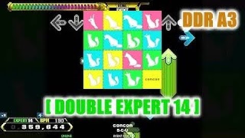 【DDR A3】concon [DOUBLE EXPERT] - 譜面確認用