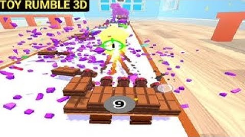 🍎Toy Rumble 3D - Gameplay Walkthrough Part 1 Levels 1-14 (iOS, Android)