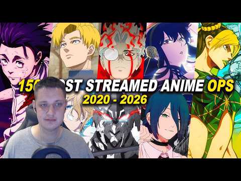 TOP 150 MOST STREAMED ANIME OPENINGS OF 2020 - 2026 SPRING | Реакция​