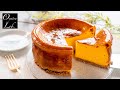 ミキサーで混ぜるだけ!かぼちゃのベイクドチーズケーキ / Pumpkin Baked Cheesecake | Oyatsu Lab.