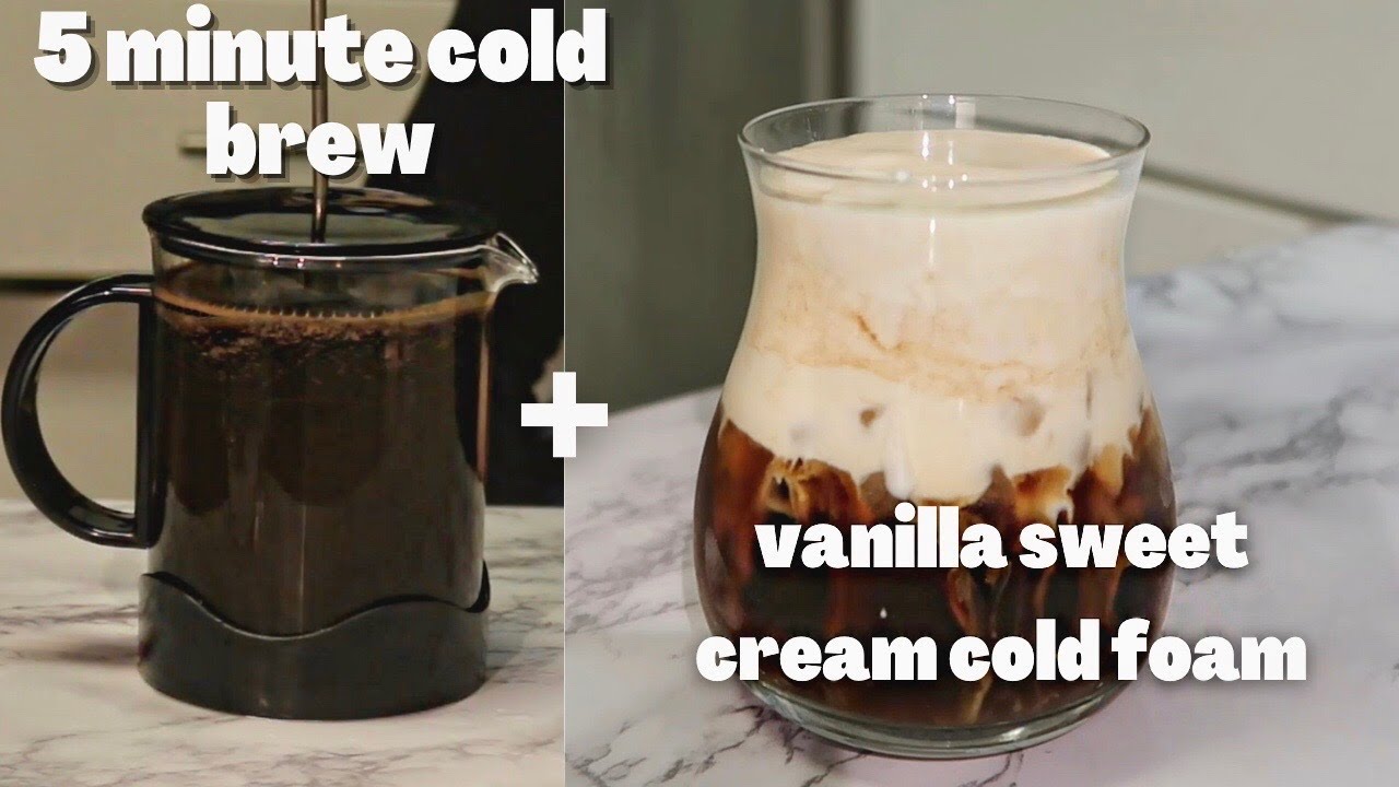 How to Make Cold Foam (5 ways) - The Wooden Skillet