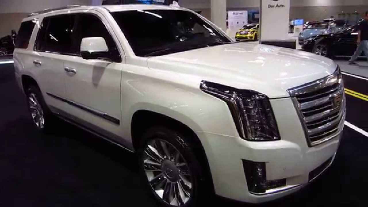 New 2016 GM Cadillac Escalade - OC Auto Show, Anaheim, Orange County, California 10/16/15