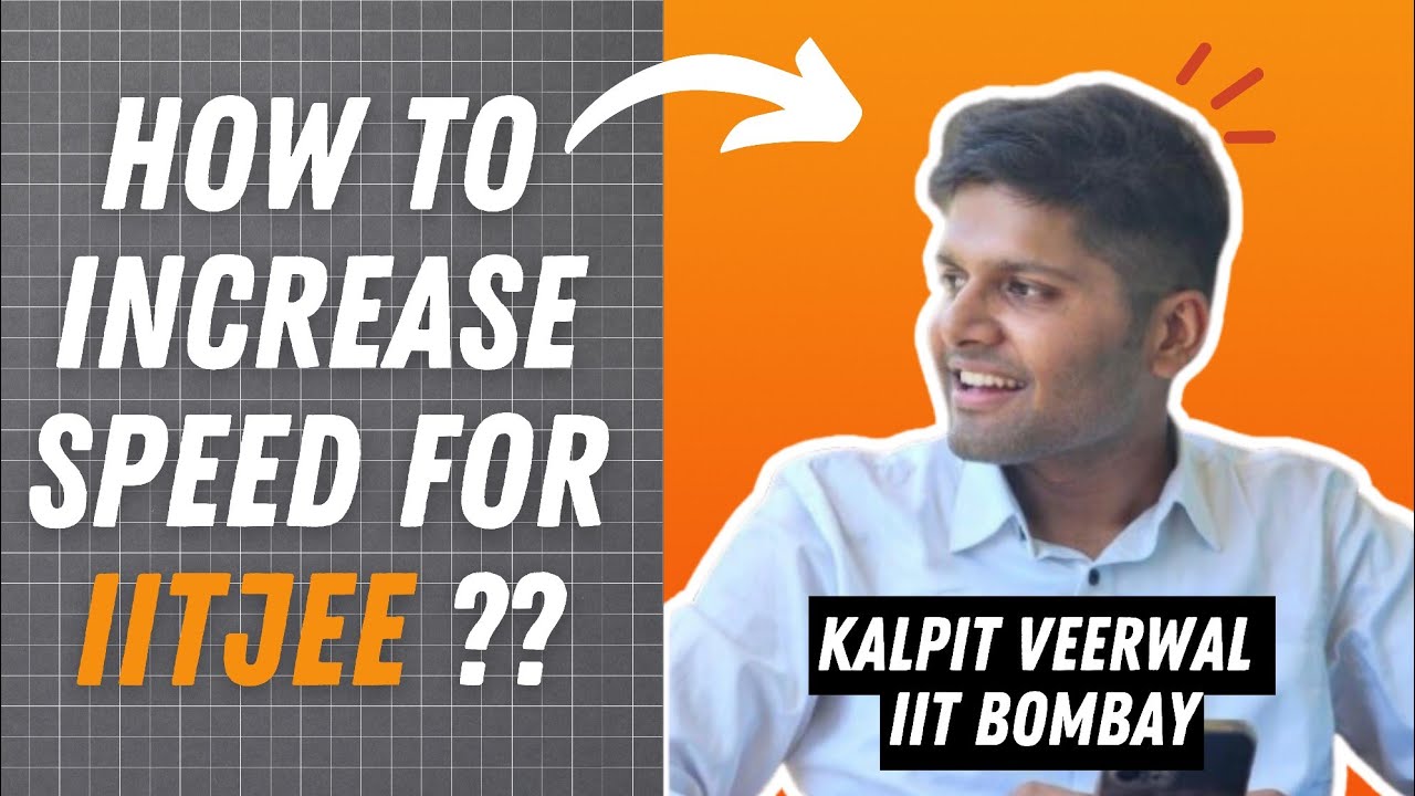 How to increase Problem Solving Speed for JEE (by AIR 1) - YouTube