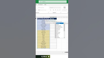 MS Excel Trick | Data in reverse order #excelshortcuts #shorts #exceltricks #exceltricks #exceltips
