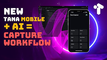 NEW Tana iOS MOBILE app + Tana AI | The ULTIMATE CAPTURE Workflow