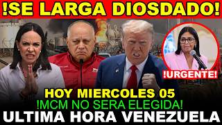 🚨 ALERTA MÁXIMA 🚨  OFICIAL DIOSDADO DESPEDIDO, Y MCM QUEDA FUERA DE LAS ELECCIONES, ATAQUE DE TRUMP!