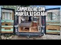 #38 Puertas Traseras Furgoneta Camper con Madera Reciclada | Al Son de mi Furgón