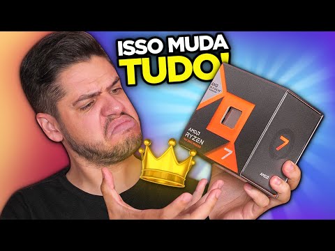 RYZEN 7 7800X3D: INTEL NÃO ESPERAVA isso com i9 13900K? Testes LADO a LADO vs 7950X, 5800X3D e 7700X