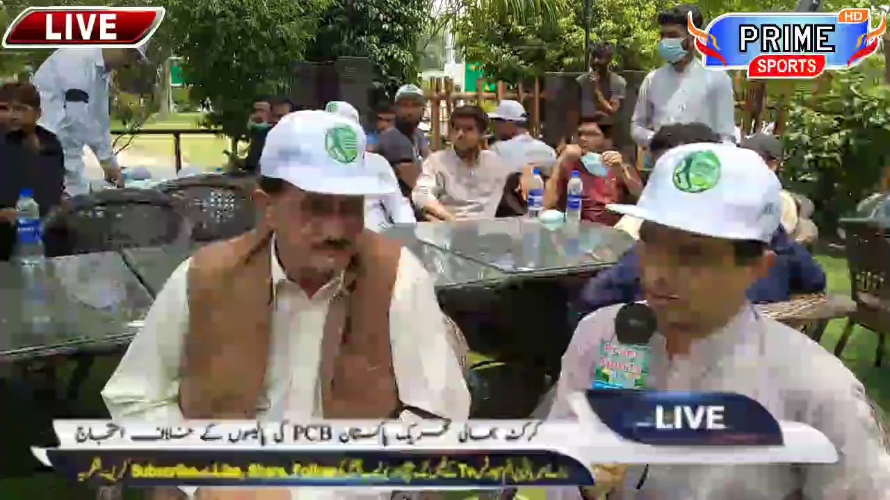 Live Cricket Restoration Movement Pakistan protests against PCB policies Abid Khan Lala