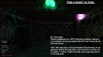 Half-Life: A Dream Exploratory Walkthrough