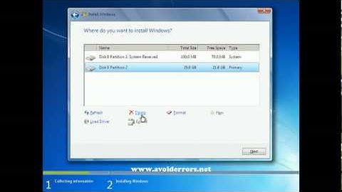 How to Format and Reinstall Windows 7 - YouTube.flv