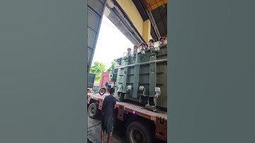 The unloading of 40/50 MVA transformer