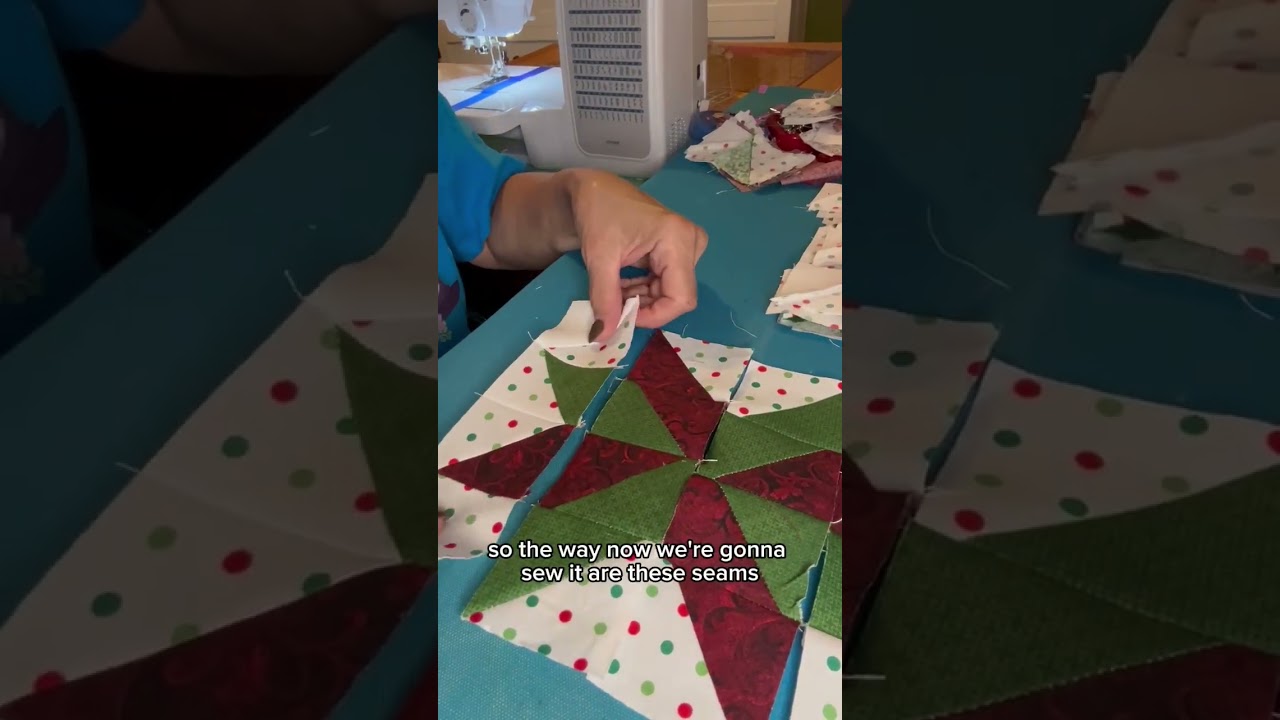 How to prepare your rows - close up look at nested seams