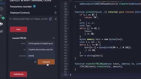 How Flash USDT Works on TRC20 | Tron IDE Smart Contract Training | Flash USDT Flash USDT trc20