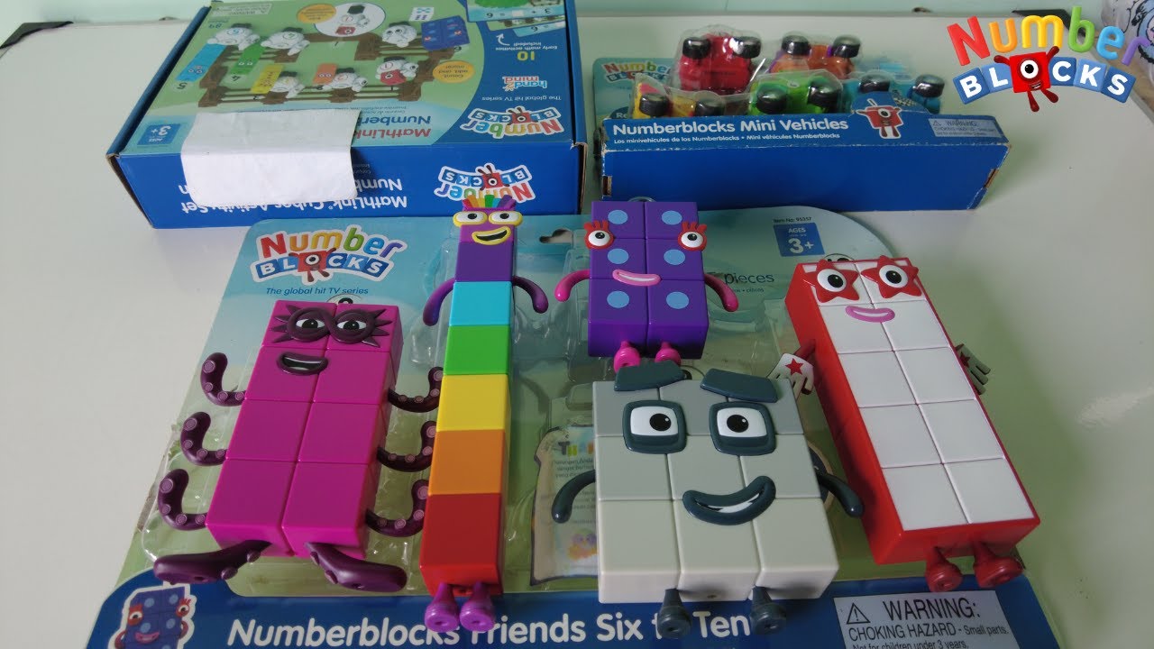 Numberblocks ASMR - 14 Minutes Unbox 3 Amazing Numberblocks Friends Figure And Characters