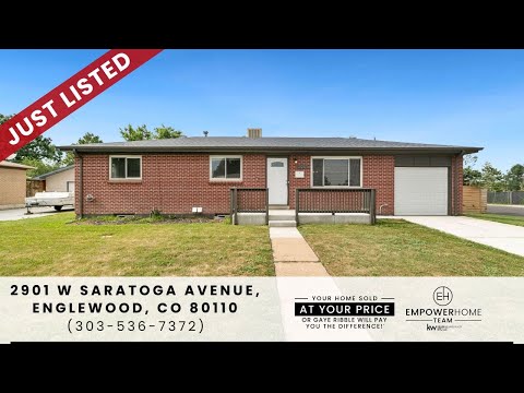 2901 W Saratoga Avenue, Englewood, CO home video tour