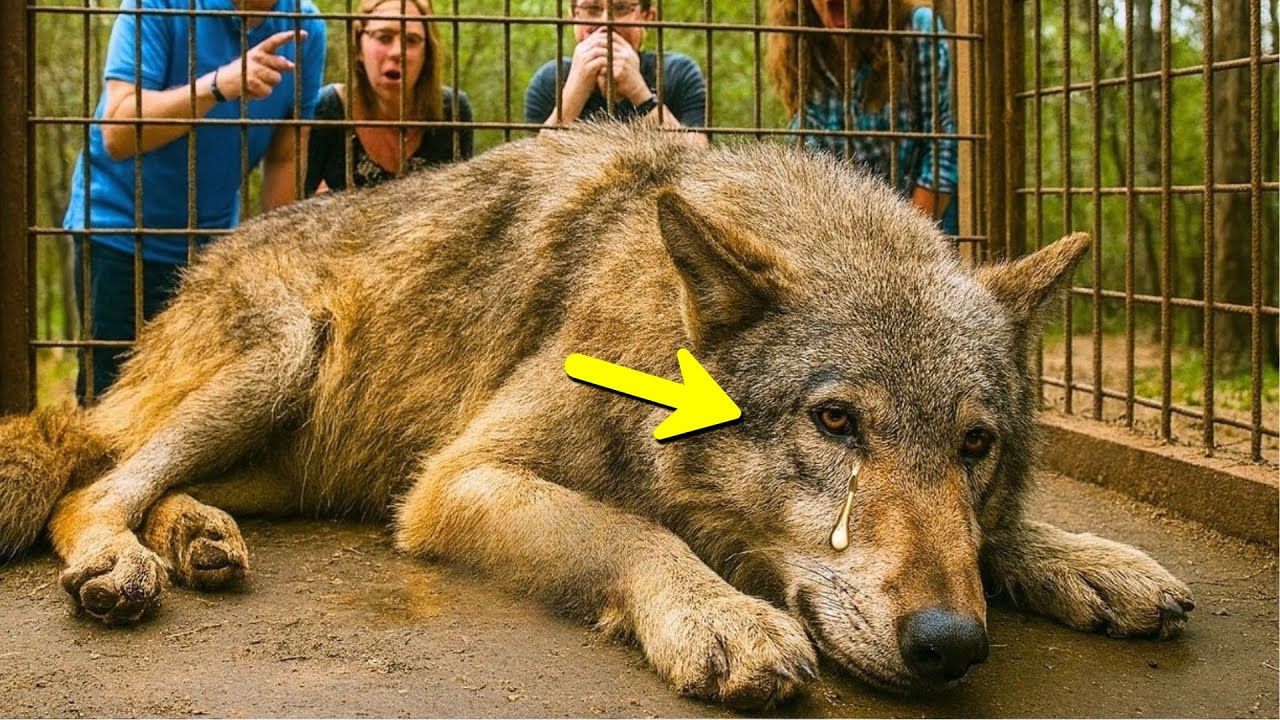 A Ketrecbe zárt Farkas hat napja nem evett... Ami ezután Történt, az mindenkit Megdöbbentett