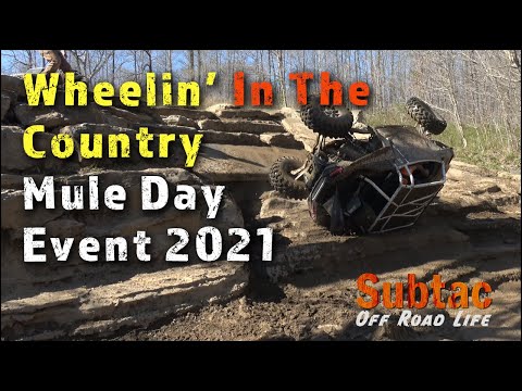 SXS Races At Wheelin' In The Country Mule Day 2021