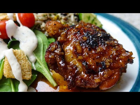 30 Minute Meal | Chicken and Rice Dinner | honey Lime Chicken
