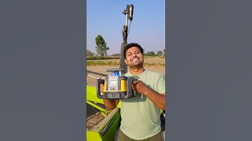 Laser land leveler aise kaam karta h #minivlog #dailyminivlog #minivlogseries #laserlandleveler