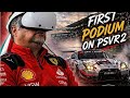 First Online Race podium on the PSVR2 #gt7