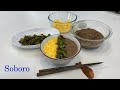 Soboro um prato da culinária japonesa