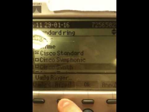 Cisco 7940G Ringtones
