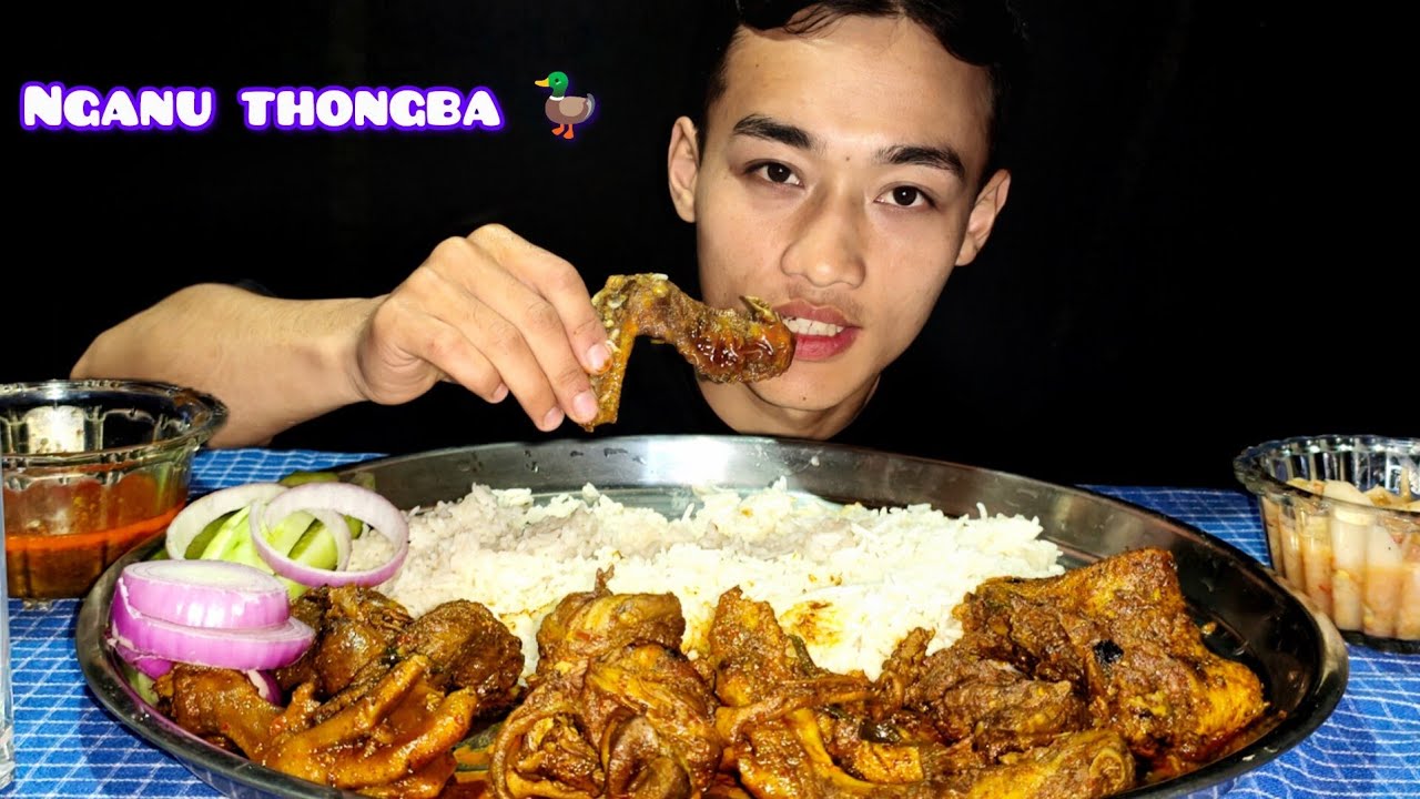 Duck curry and Soibum erolba😋    