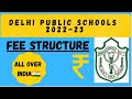 Fees structure in delhi public schooldps fee structure in 202223 in india