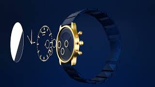 Luxury Chronograph Wristwatch