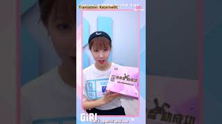 [ENG SUB] 200426 QCYN Iqiyi app update | Handong second gift thanks