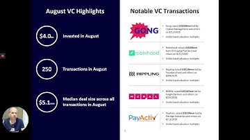 Software & Internet - Monthly M&A & VC Report: August 2020