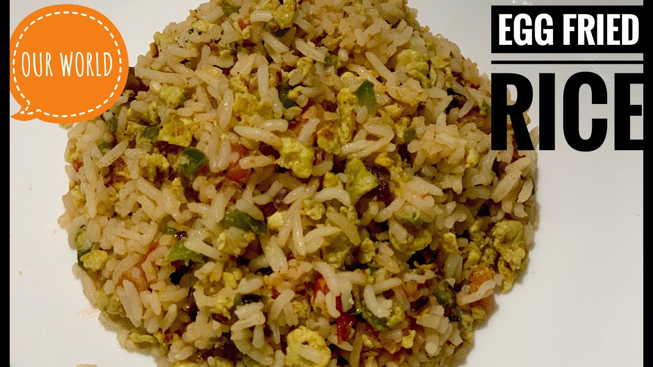Egg Fried Rice Egg Fried Rice For Kids or Babies YouTube