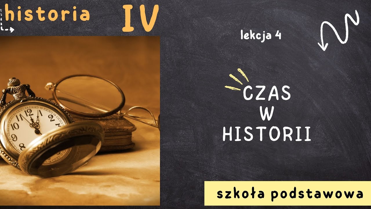 Historia klasa 4 [Lekcja 4 - Czas w historii] - YouTube