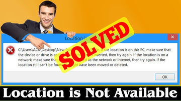 [SOLVED] Location Is Not Available Error (100% Working)