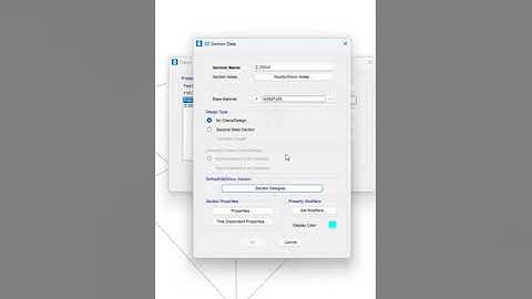 Create Custom Section using DXF file in SAP2000 #shorts