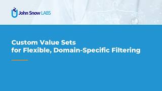Custom Value Sets for Flexible, Domain-Specific Filtering