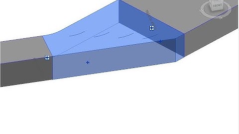 Revitasium | Variable Widths Rectangular Elbow with turning vanes