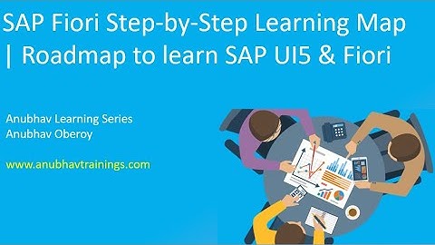 Fiori Training with SAP WebIDE | Fiori Tutorial | Fiori Learning Map