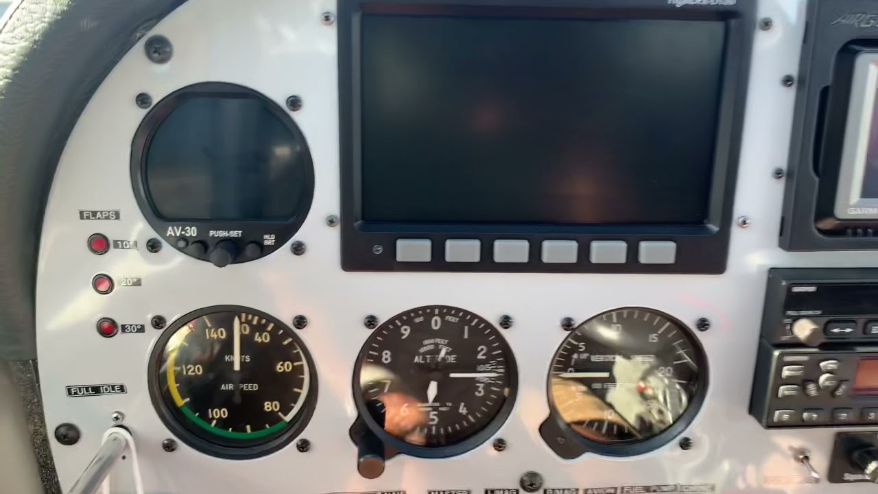 J430 startup with a new uAvionix AV30.