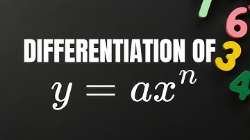 2. Differentiation of y=ax^n