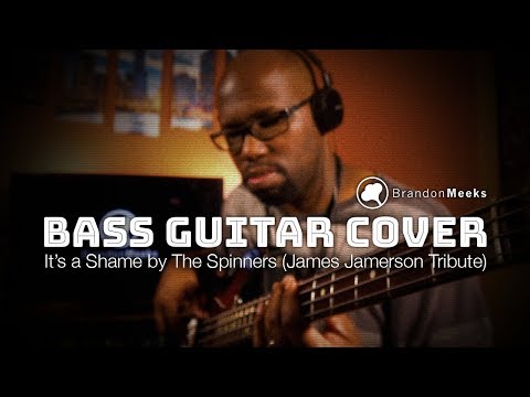 The Spinners - It's A Shame (James Jamerson Bass Cover)