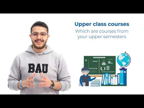 How to register your courses in BAU?